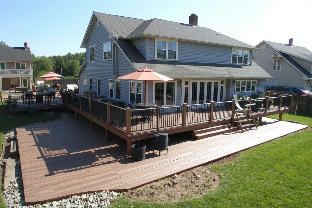 composite decking ideas pictures