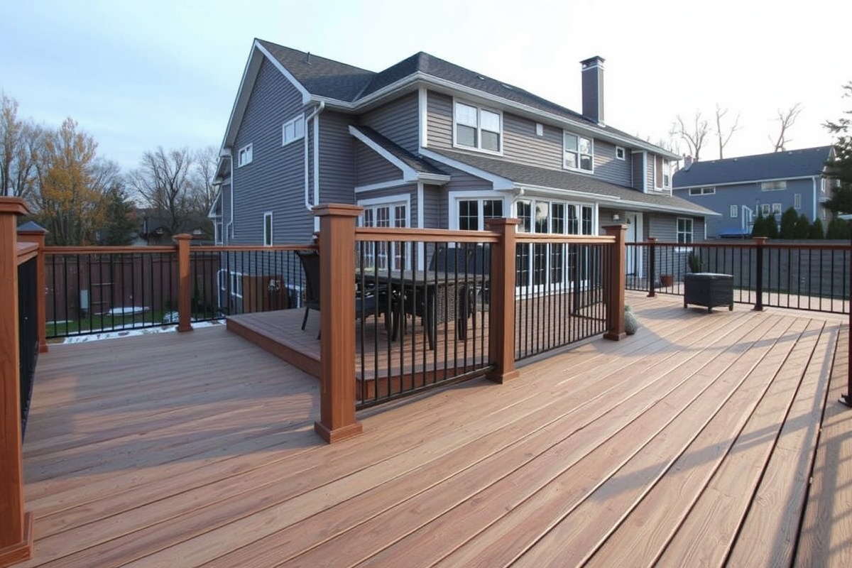 composite decking in cold weather