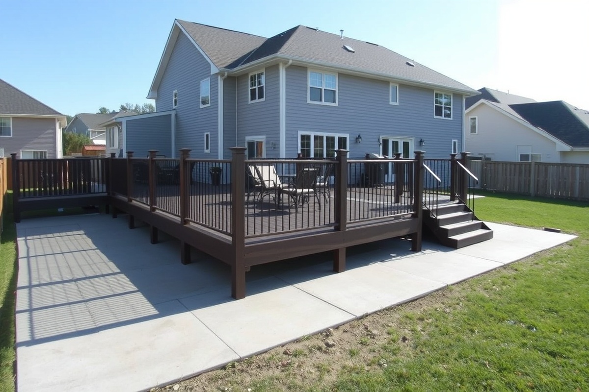 Composite Decking Installation: Overcoming Challenges with Concrete