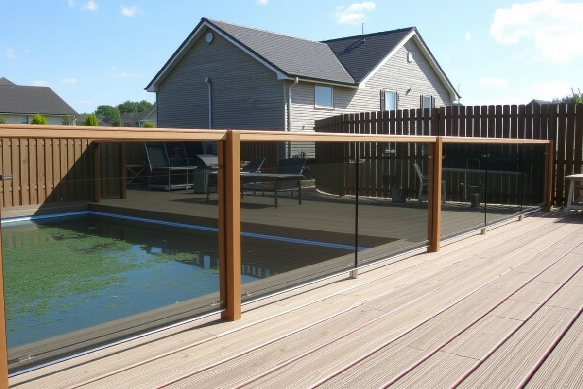 composite decking joining strips