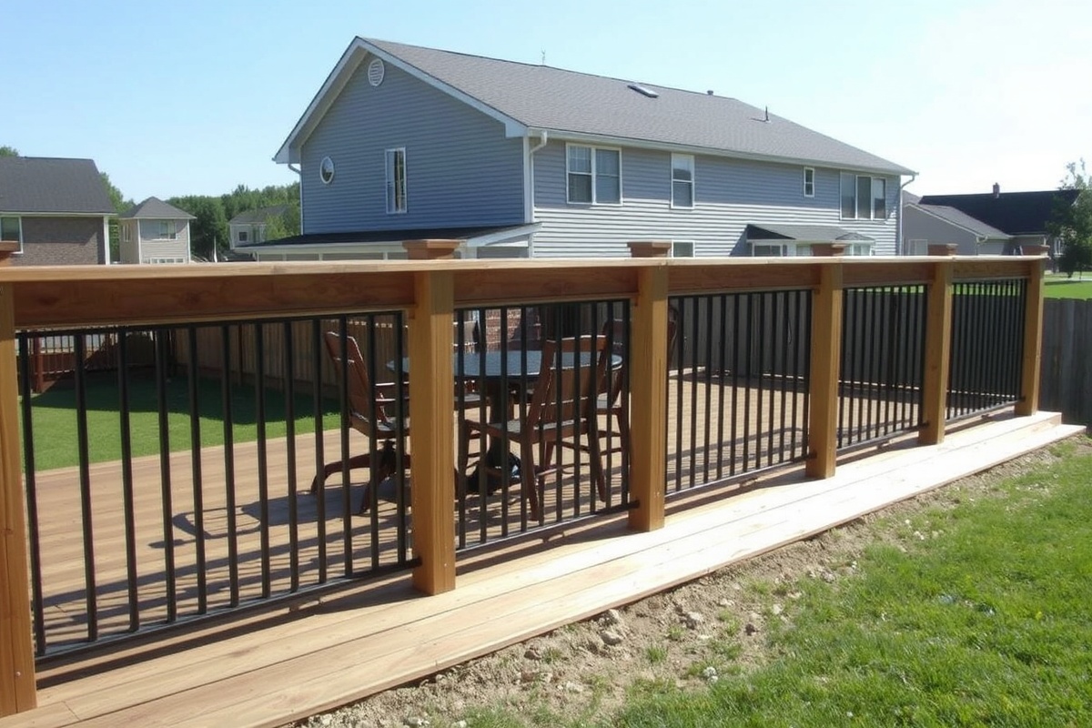 composite decking joists spacing