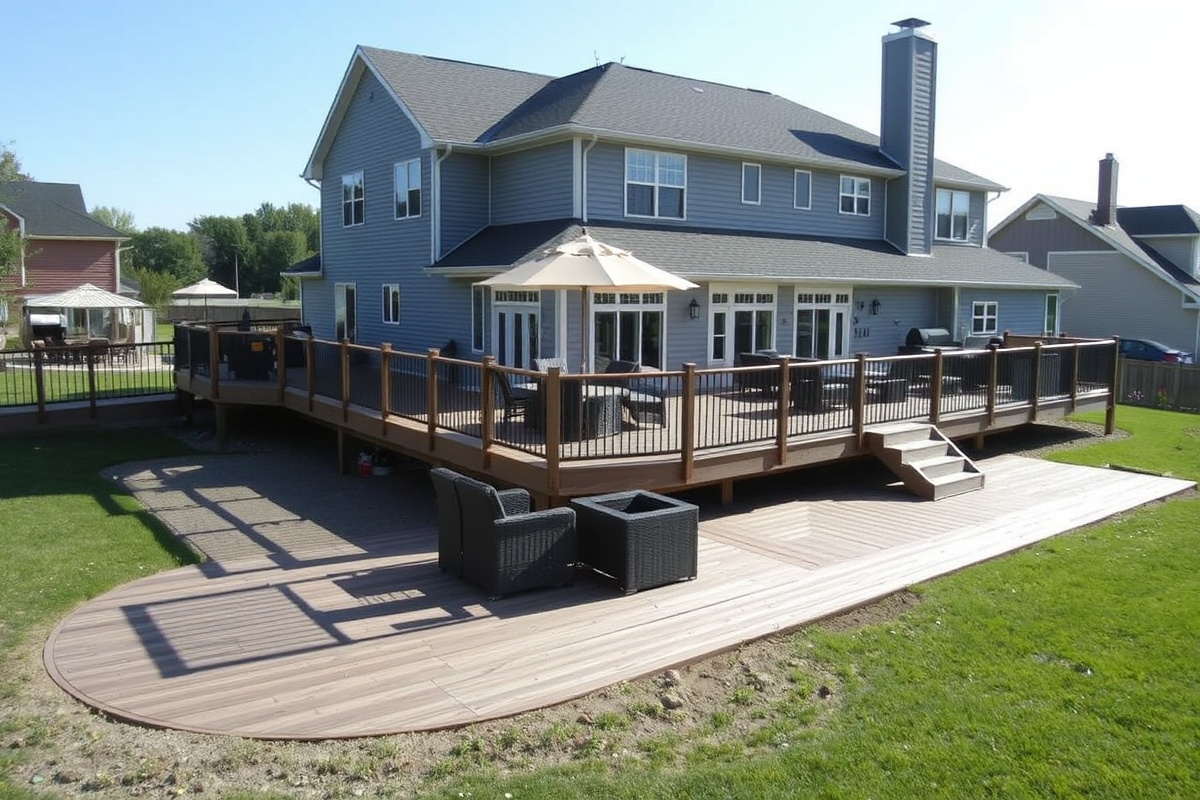 composite decking kaukauna wi