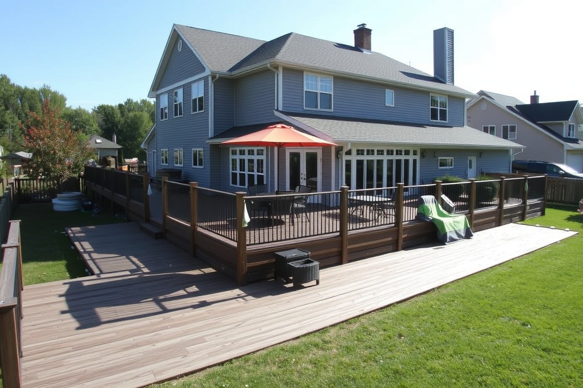 composite decking labor cost