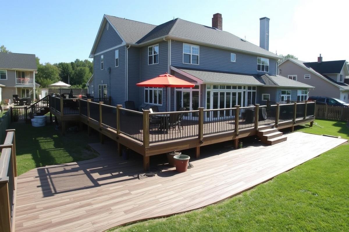 composite decking labor costs