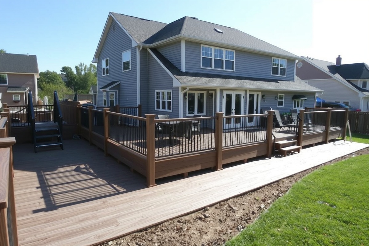 composite decking labor for install