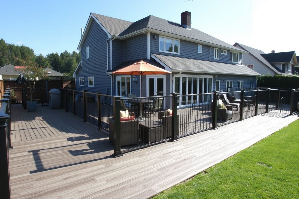 composite decking langley