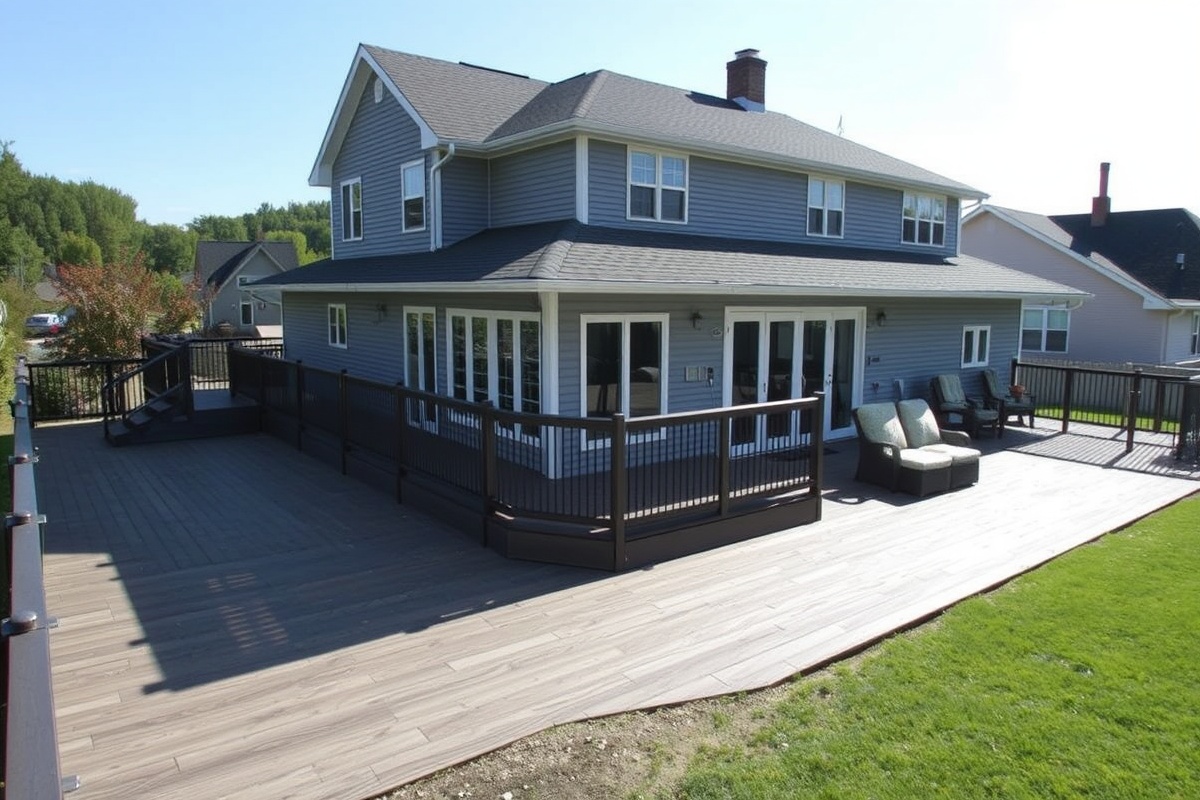 composite decking over duralast roofing