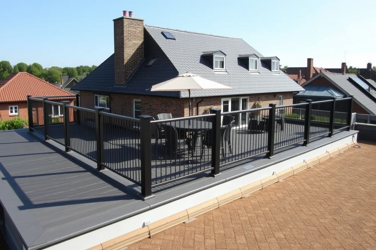 Composite Decking Over Flat Roof: The Ultimate Outdoor Living Solution