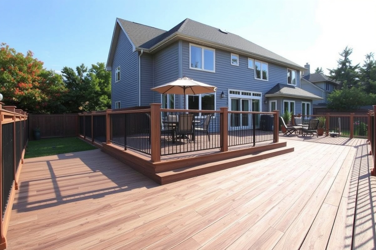 composite decking over wood