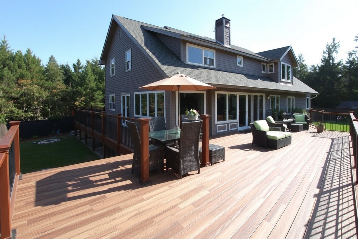 composite decking pacific pines