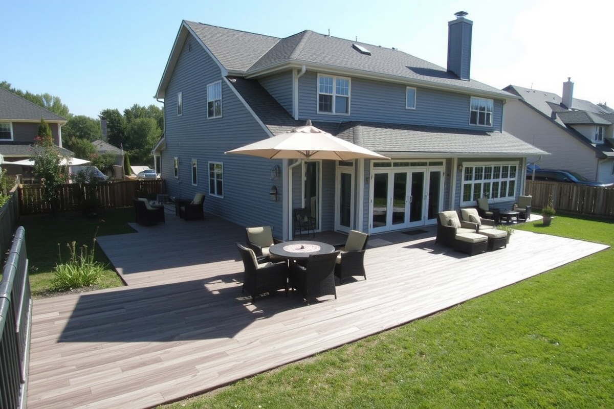 composite decking patios