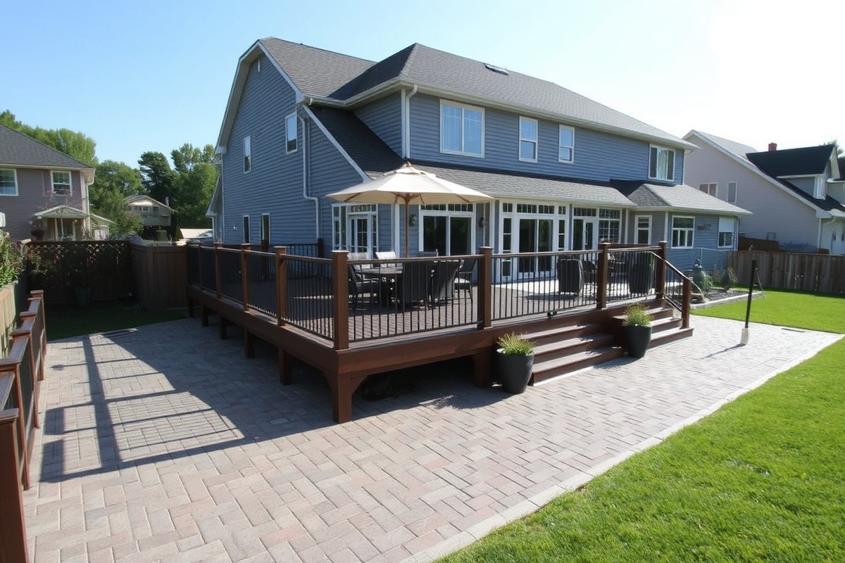 composite decking pavers