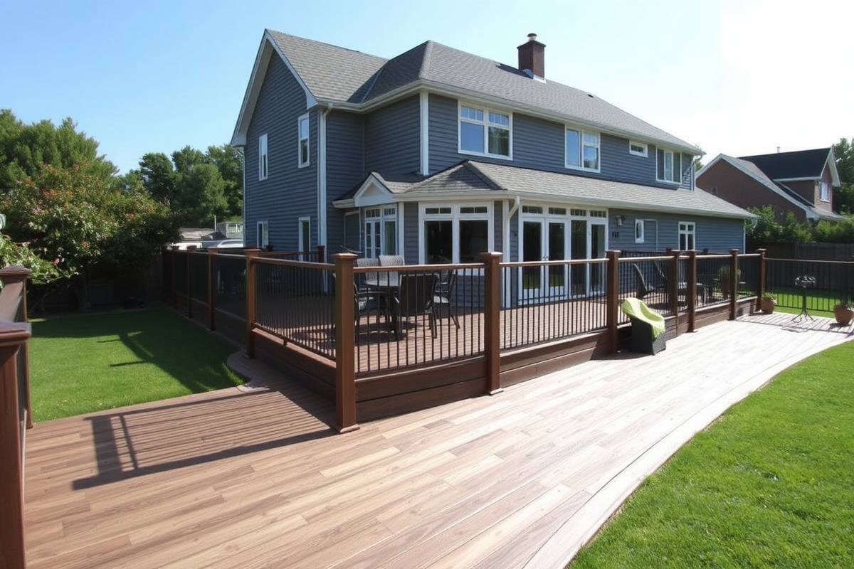 composite decking per sq ft