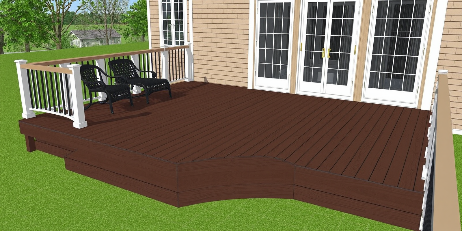 composite decking plan