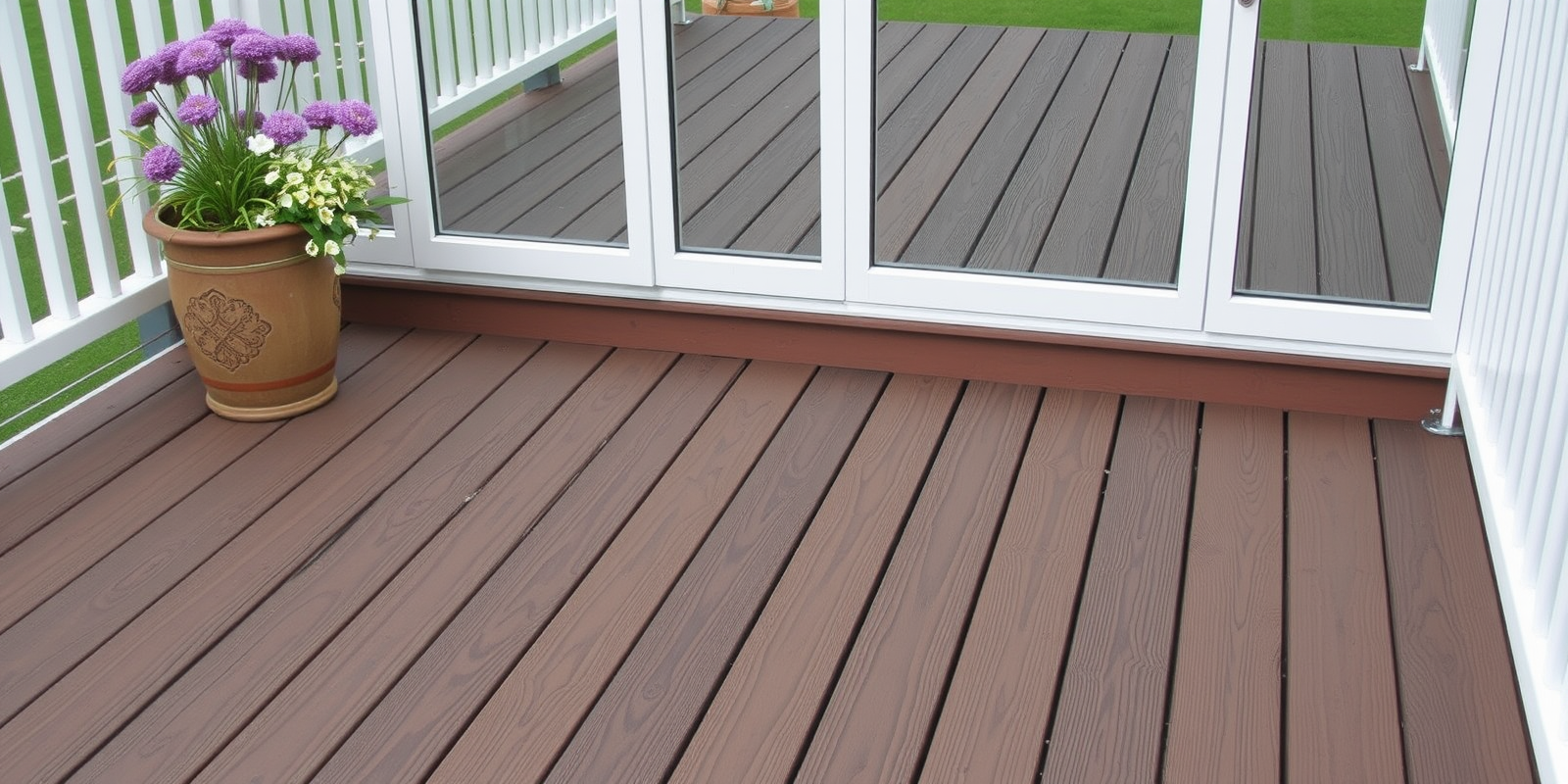 composite decking planks uk