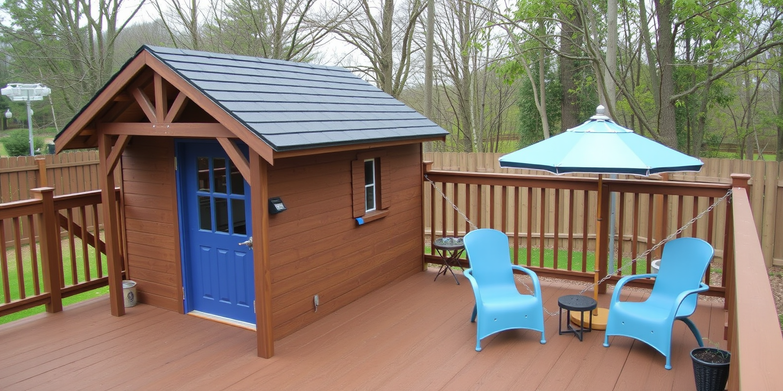 composite decking playhouse