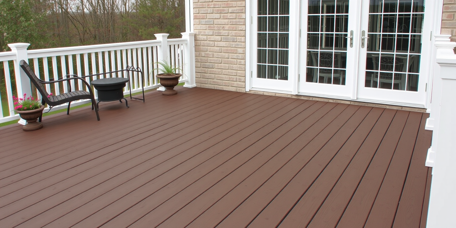 composite decking prices menards