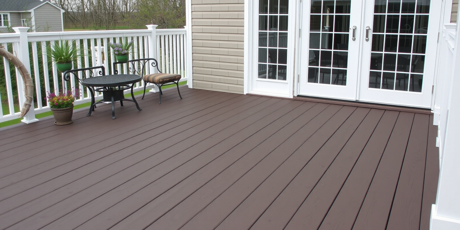 composite decking proce