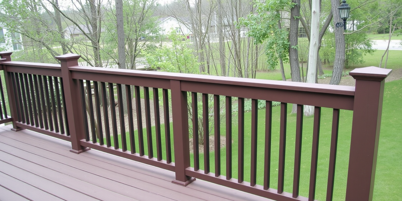 composite decking rail greenport