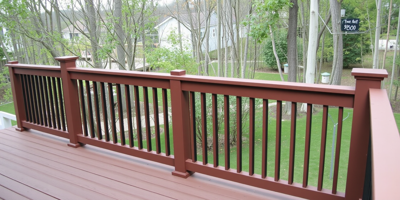 composite decking rail long island