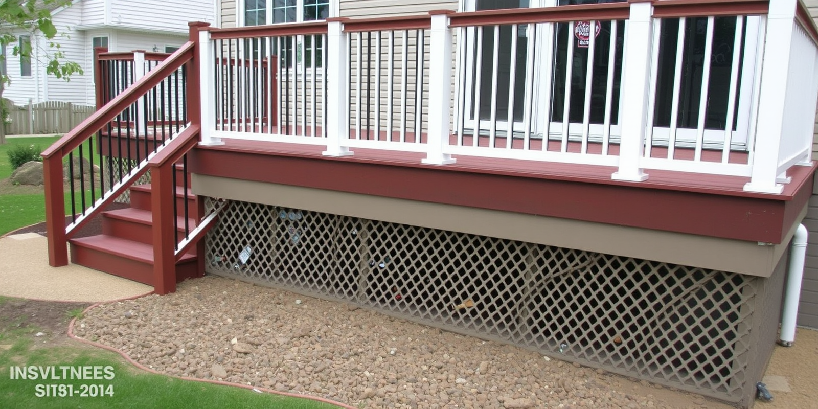 composite decking railing installation