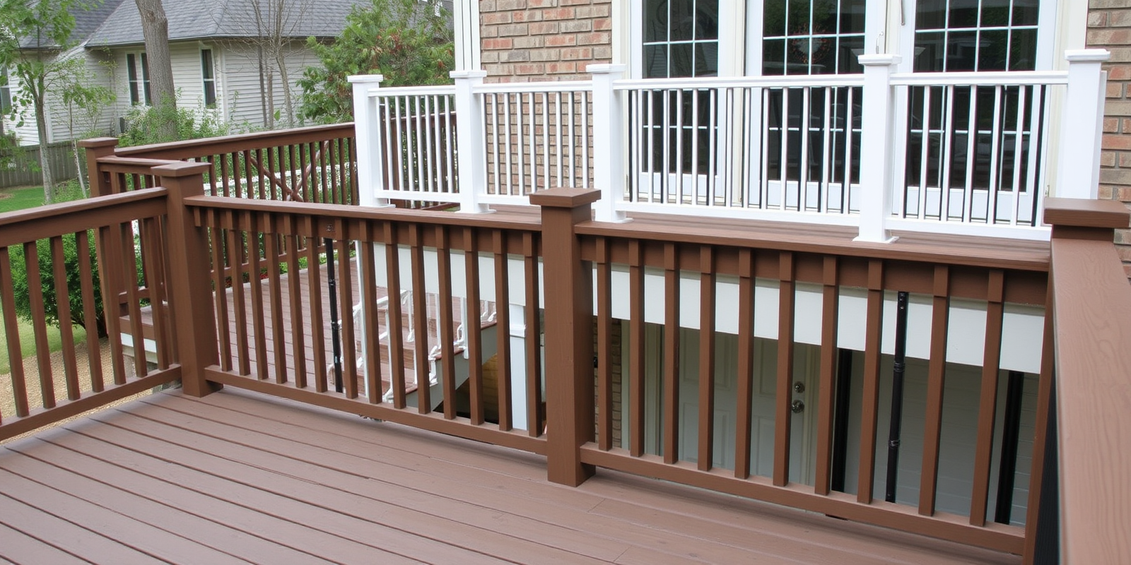 composite decking railing products