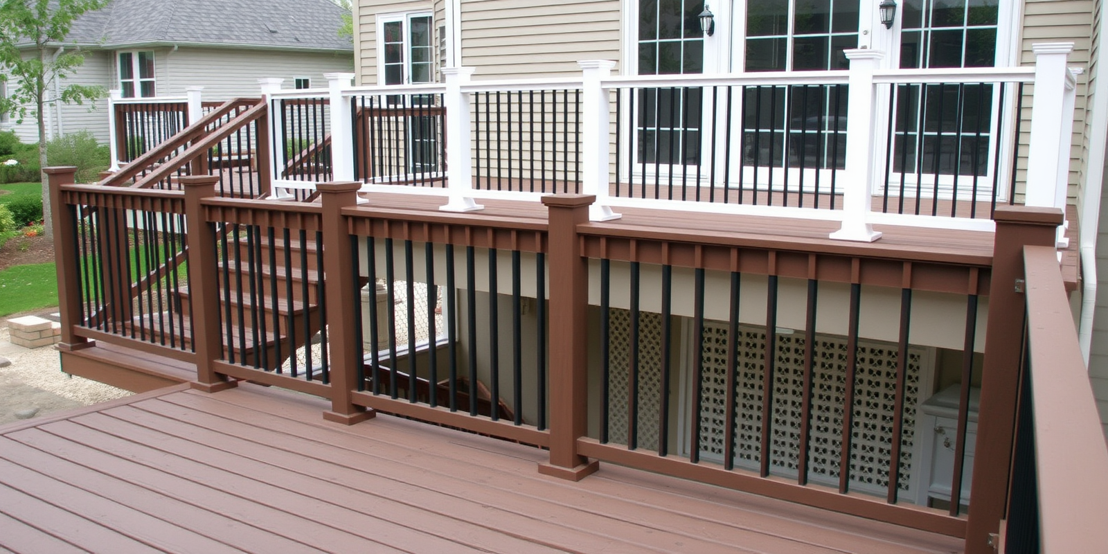 composite decking railing systems