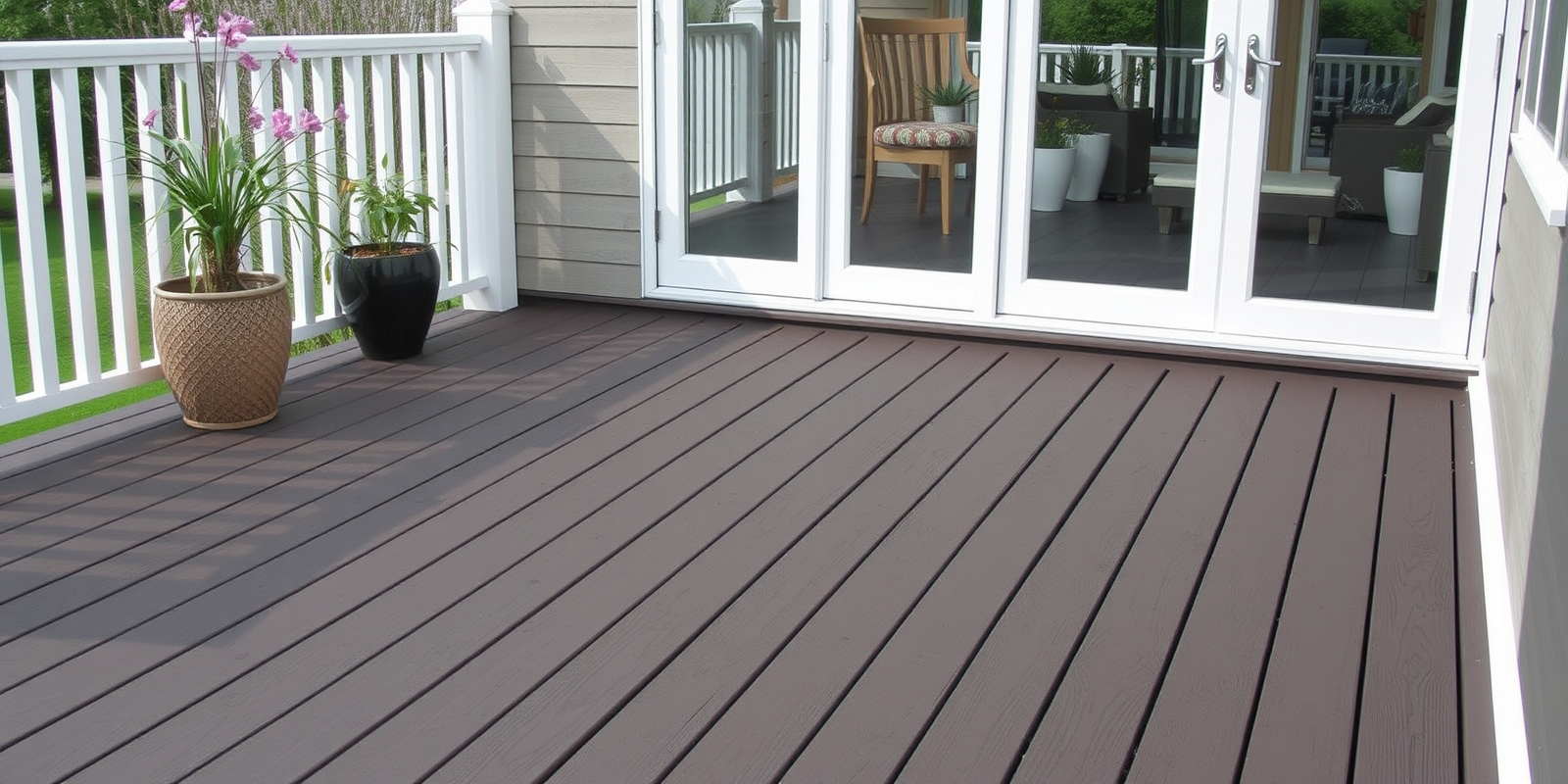 composite decking recycled plastic