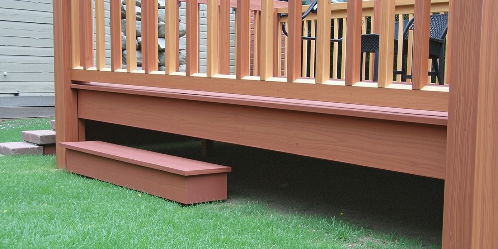 composite decking retainers