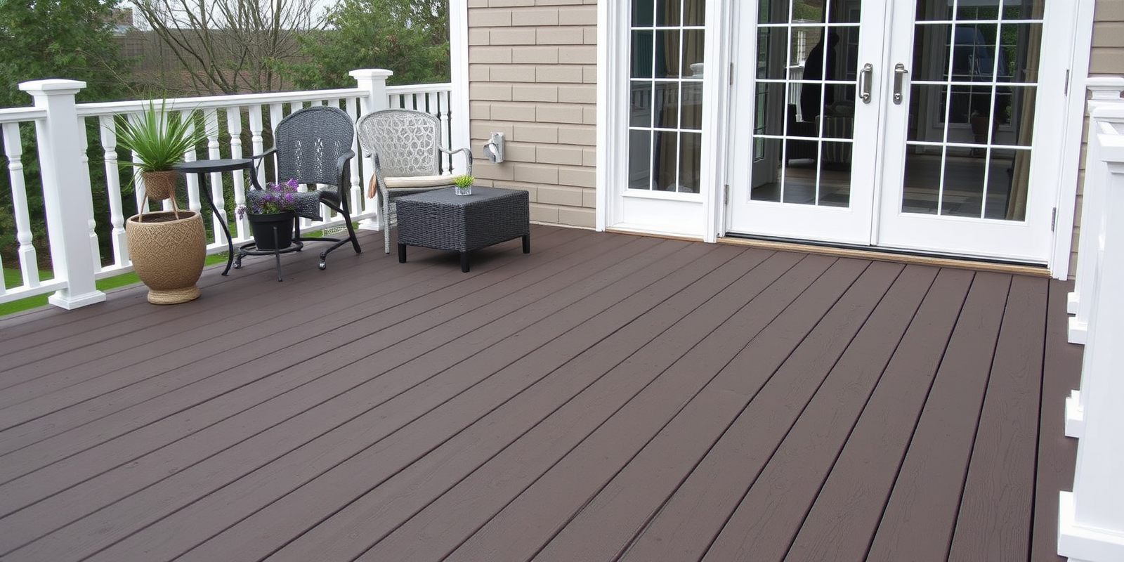 composite decking rona