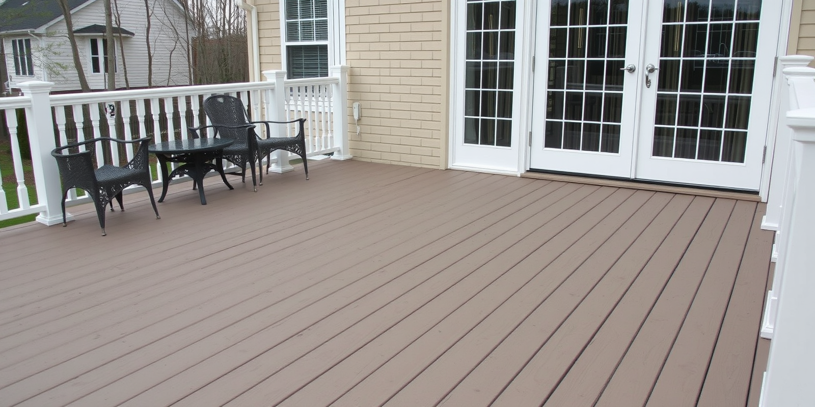 composite decking sandy spring