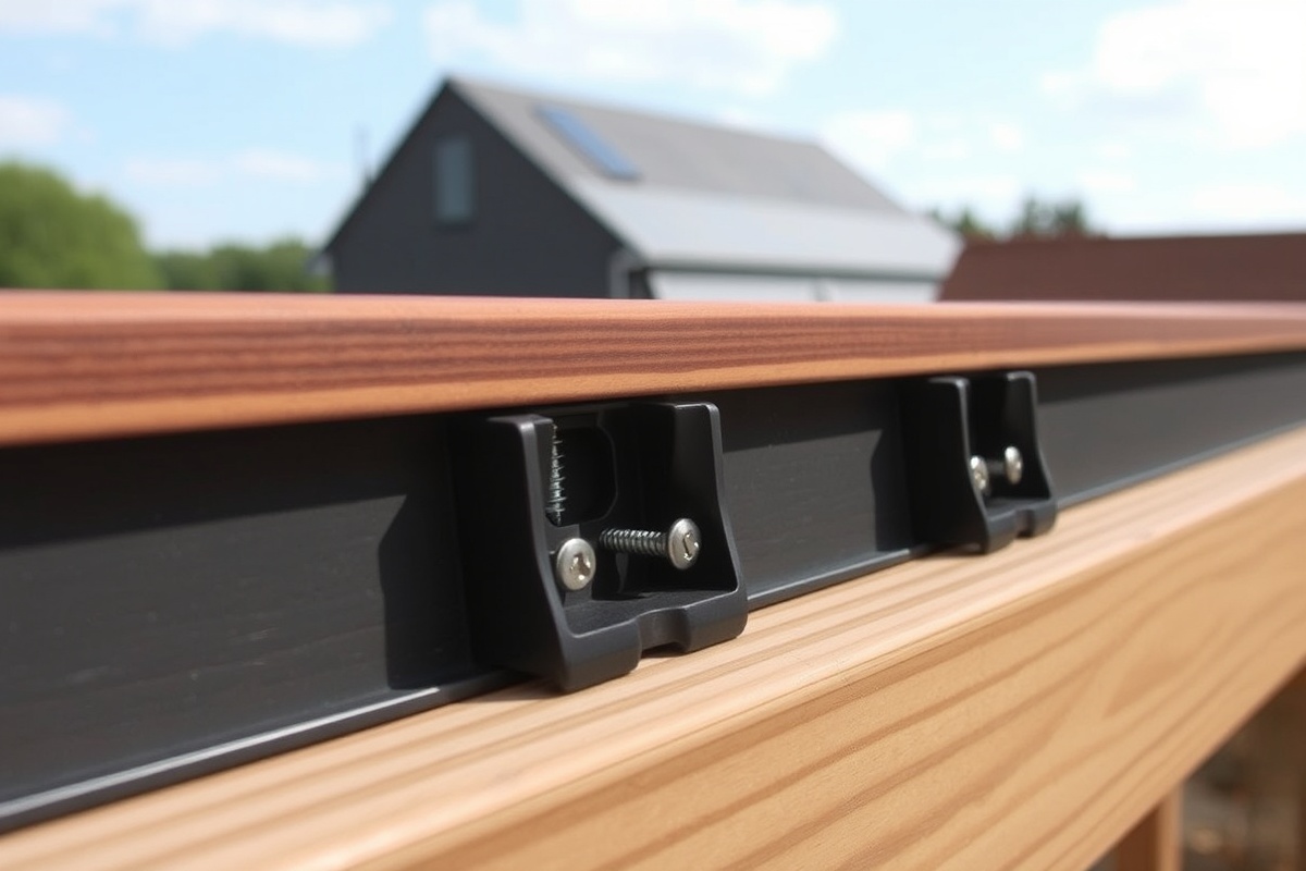 composite decking t-clip fixings and screws