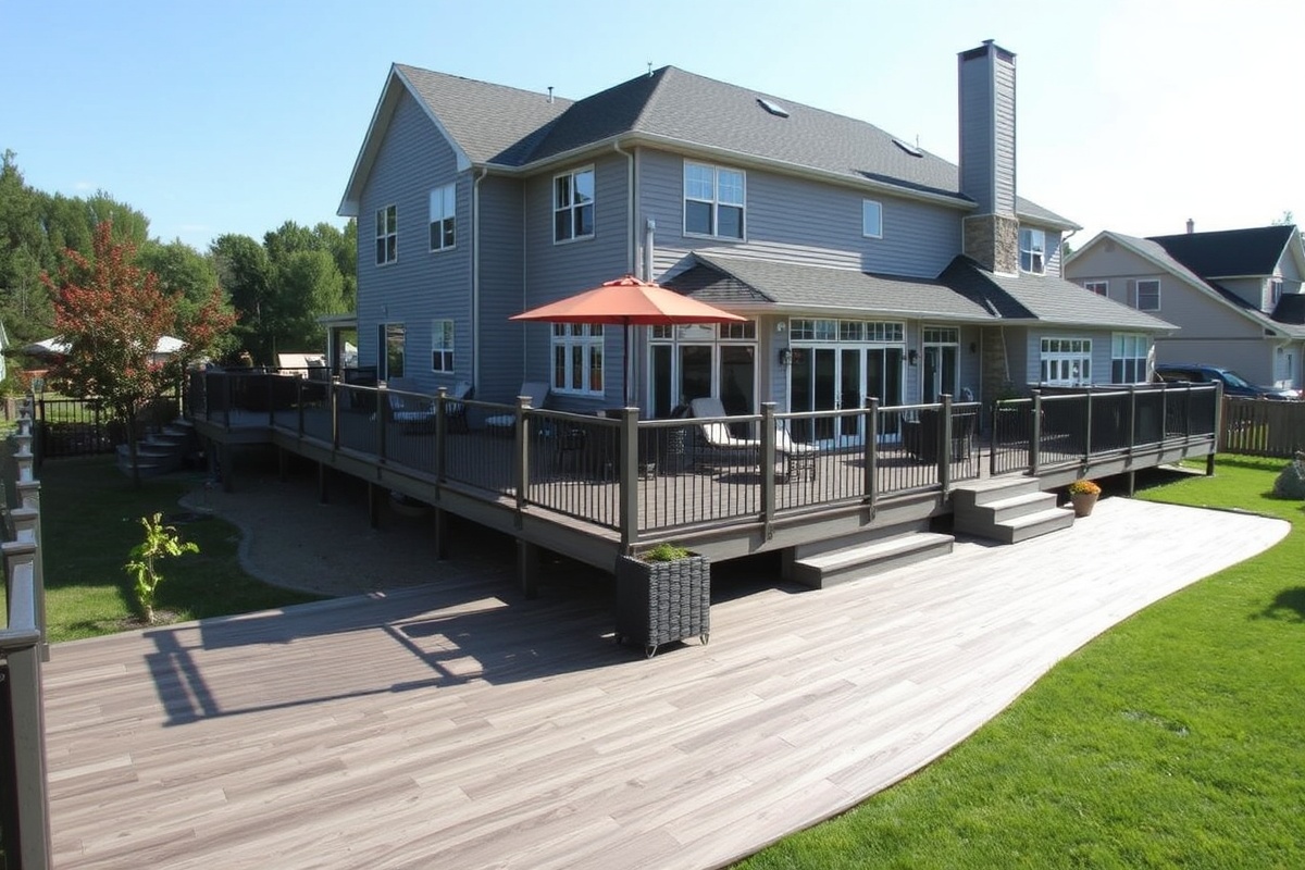 composite decking trex price