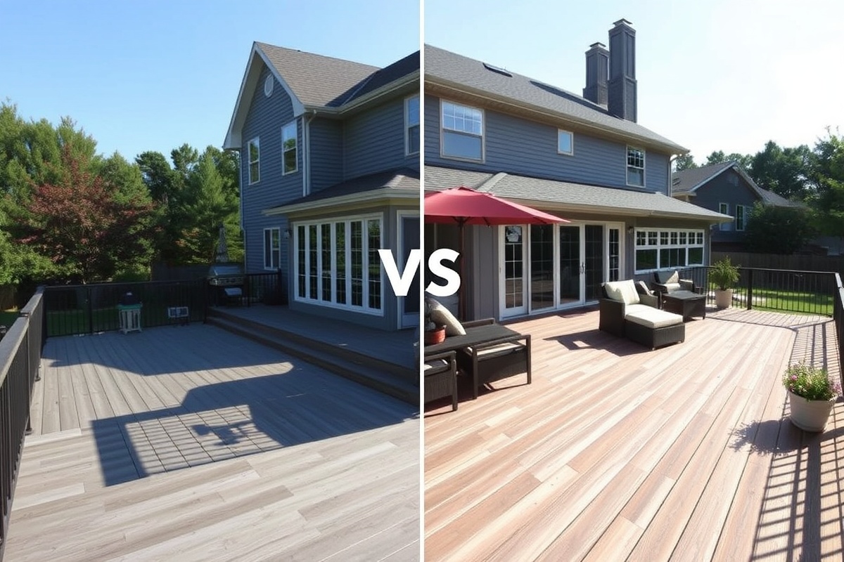 composite decking trex vs timbertech