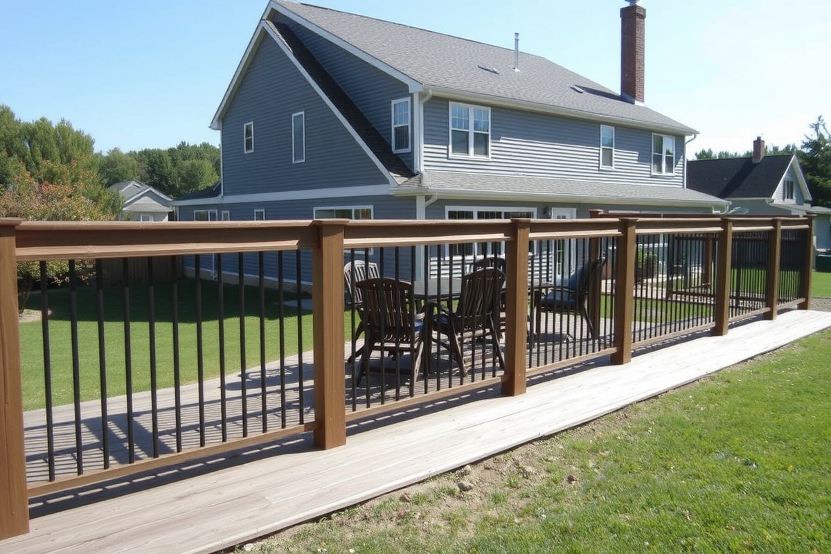 composite decking trim pieces