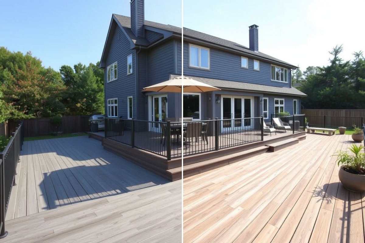 composite decking v wood