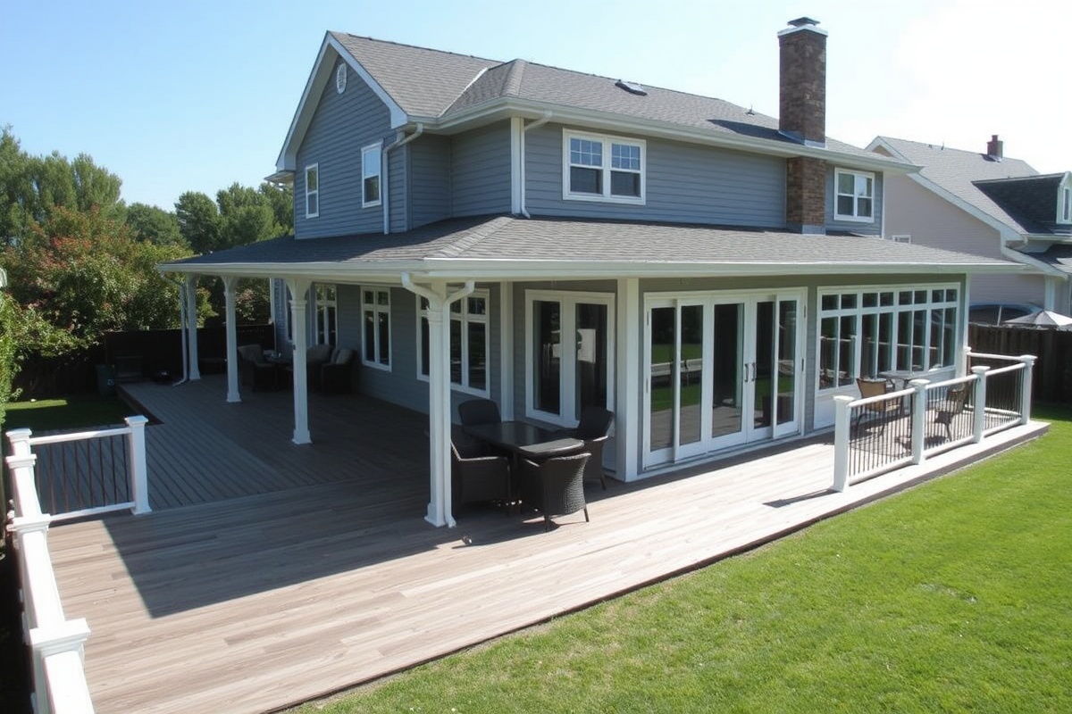 composite decking veranda