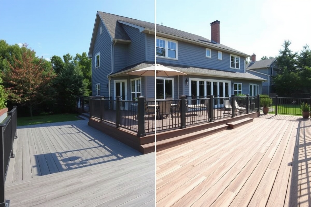 composite decking versus wood