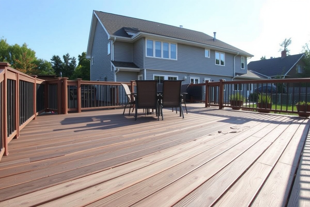 composite decking warped