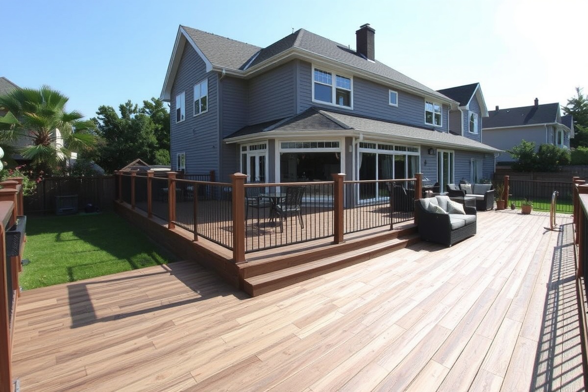 composite driftwood decking