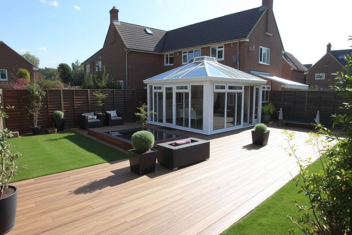 composite garden decking