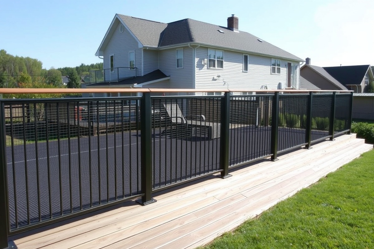 composite mesh decking