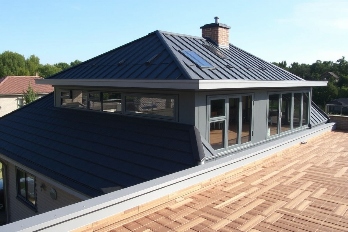 composite roof decking