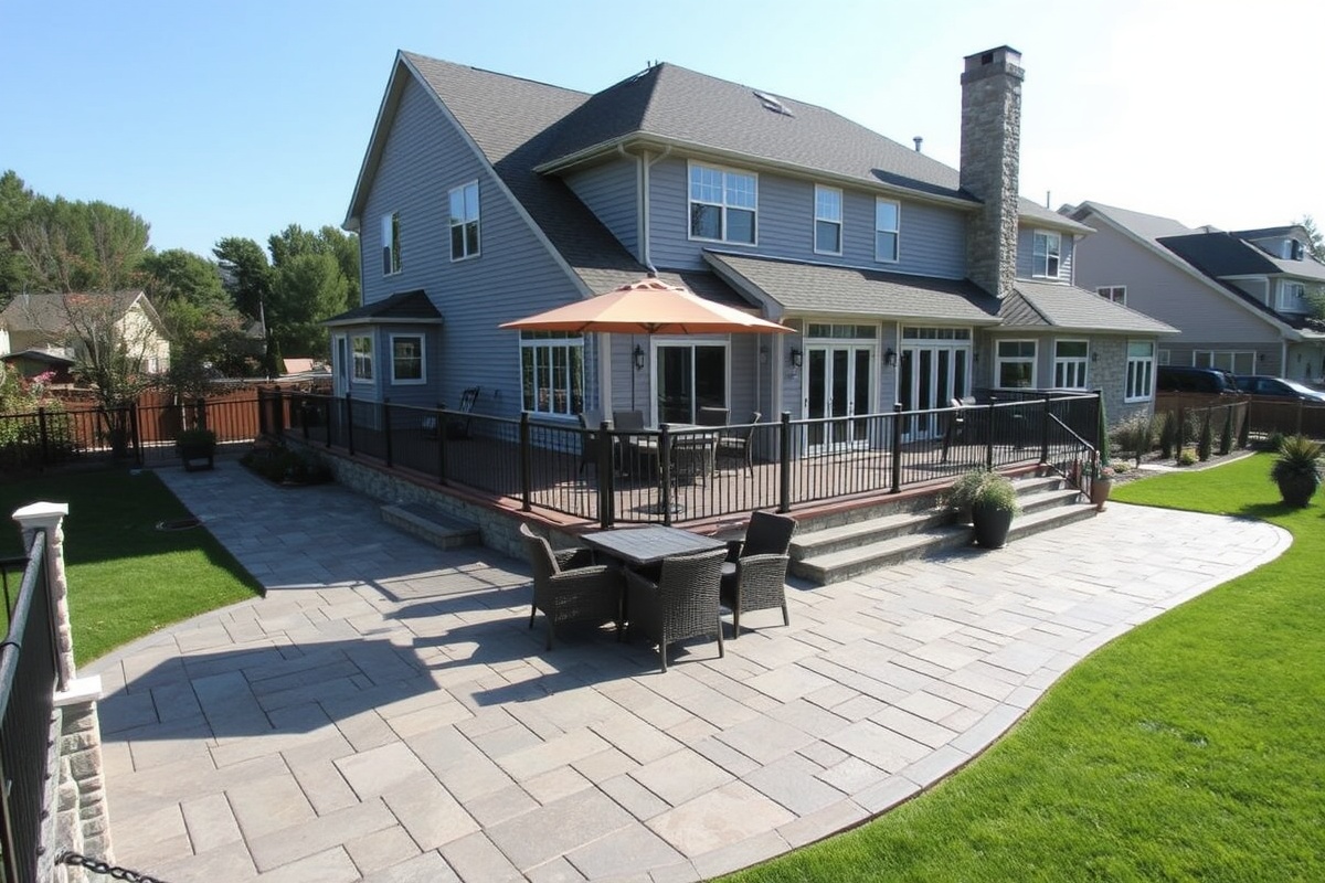 composite stone decking