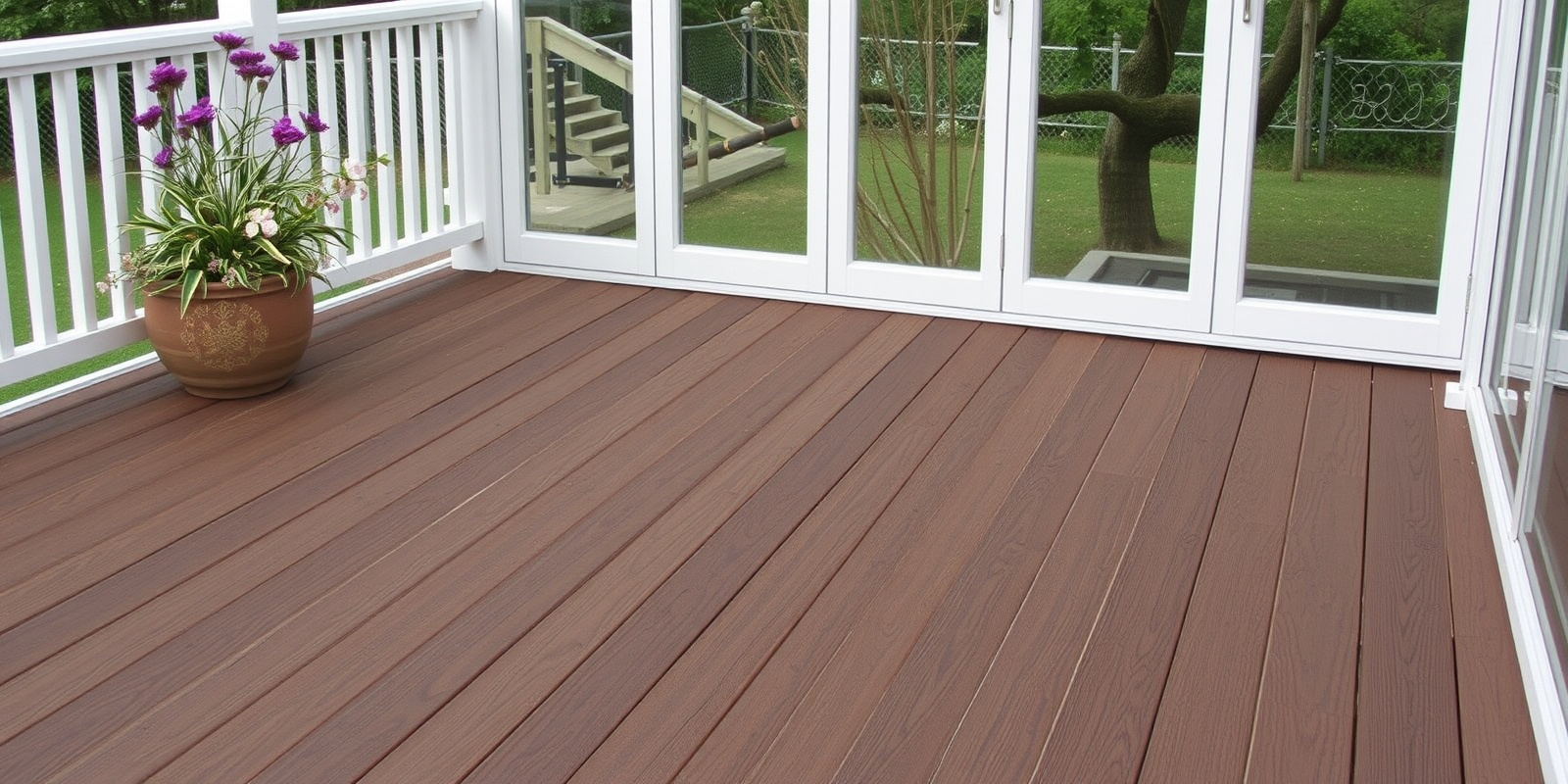 composite wood decking tiles