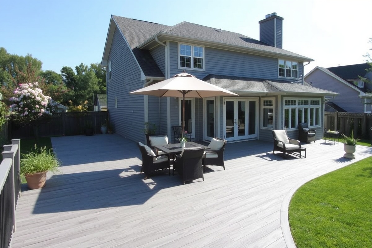 Creating an Elegant Outdoor Oasis with Pebble Grey TREX Composite Decking