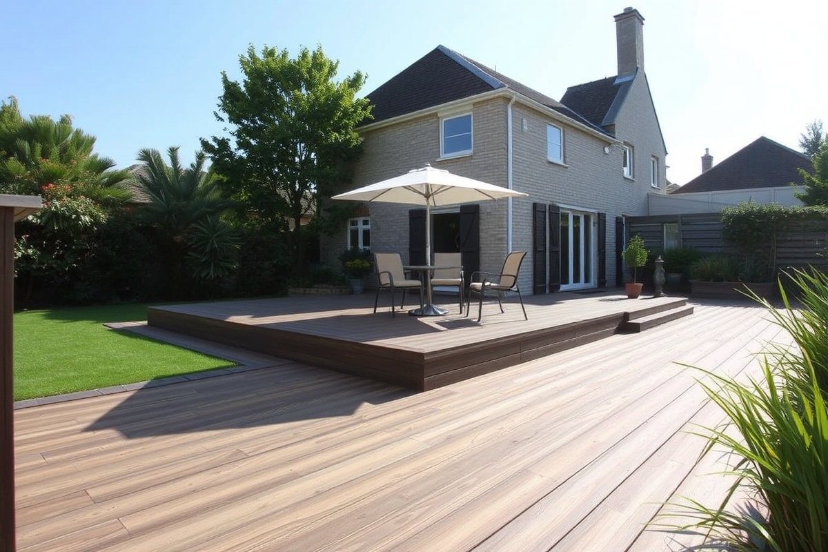 decking composite tiles