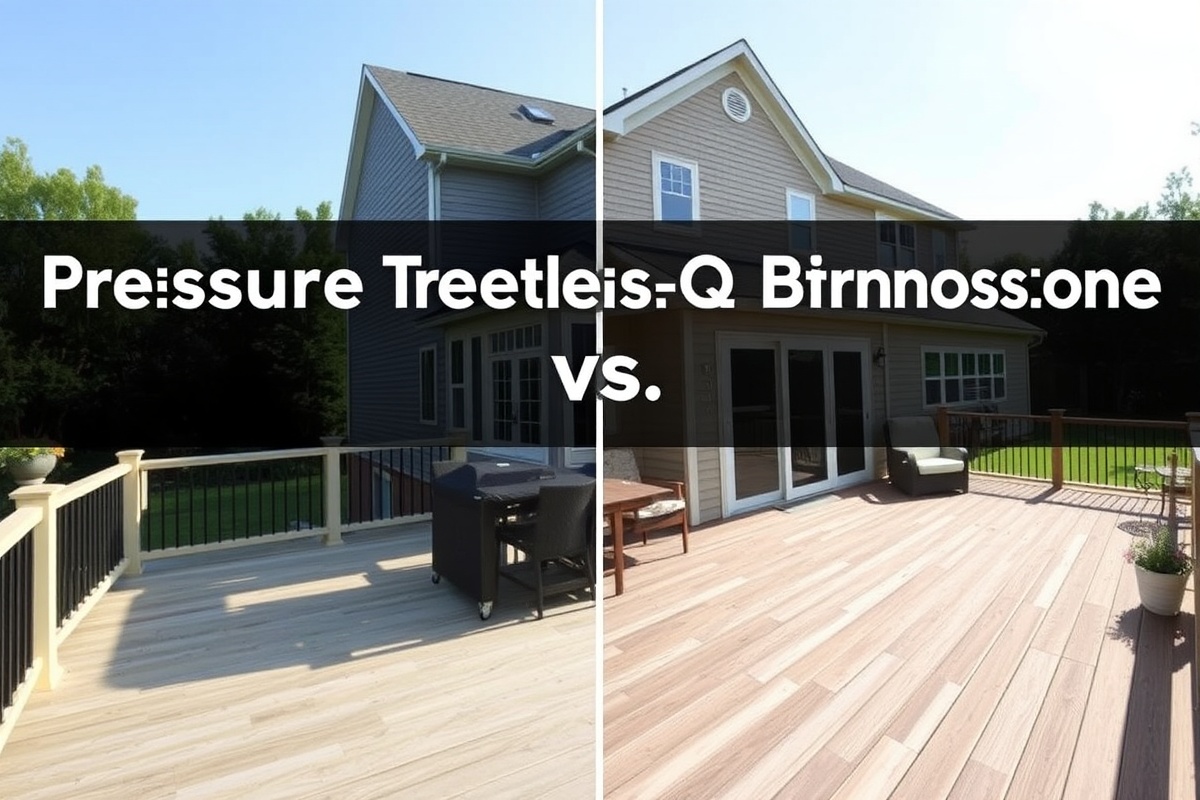 Decking Cost Breakdown: Pressure Treated vs Composite