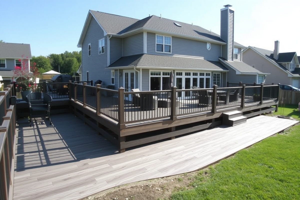 decks with composite decking