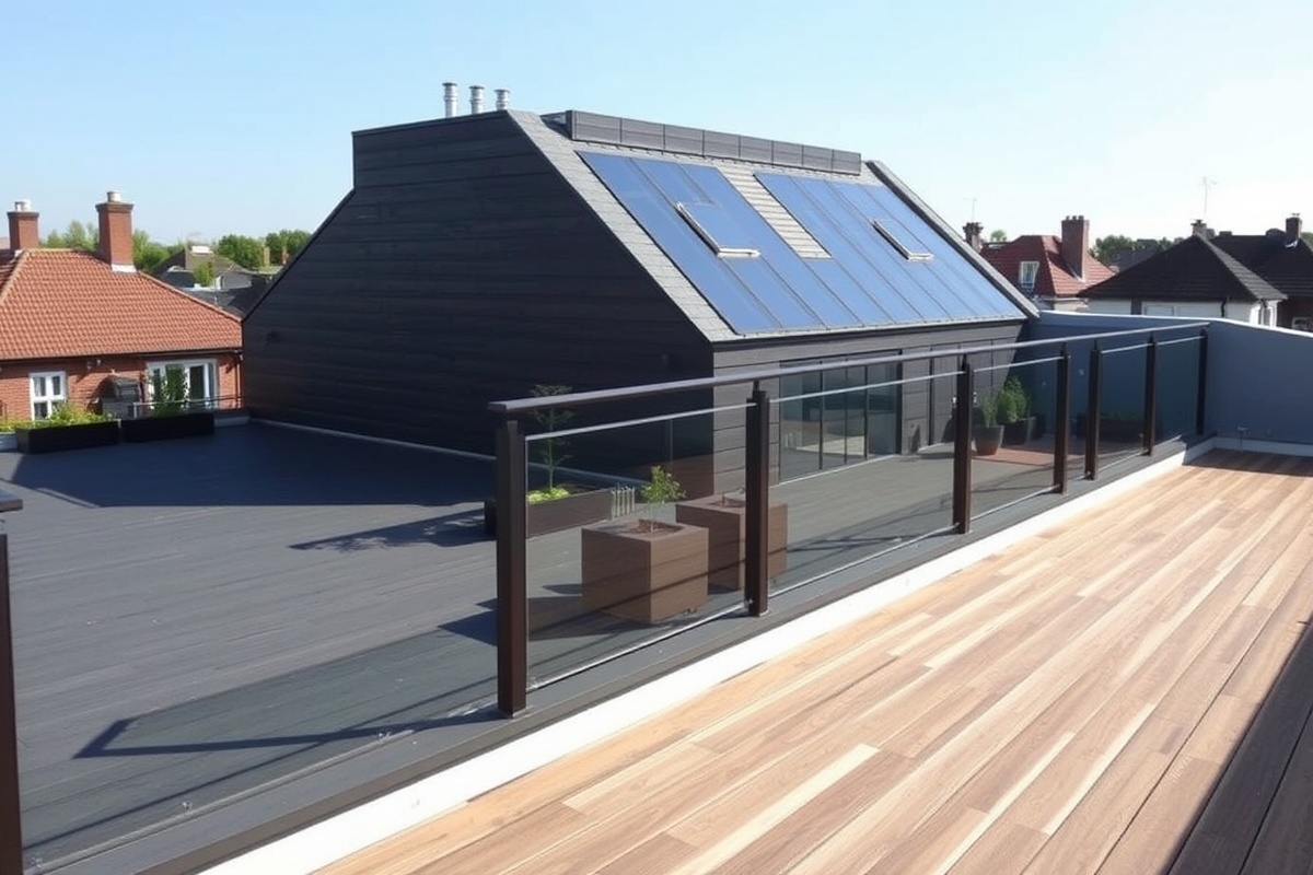 Designing with Composite Decking on Flat Roofs: Ideas and Trends